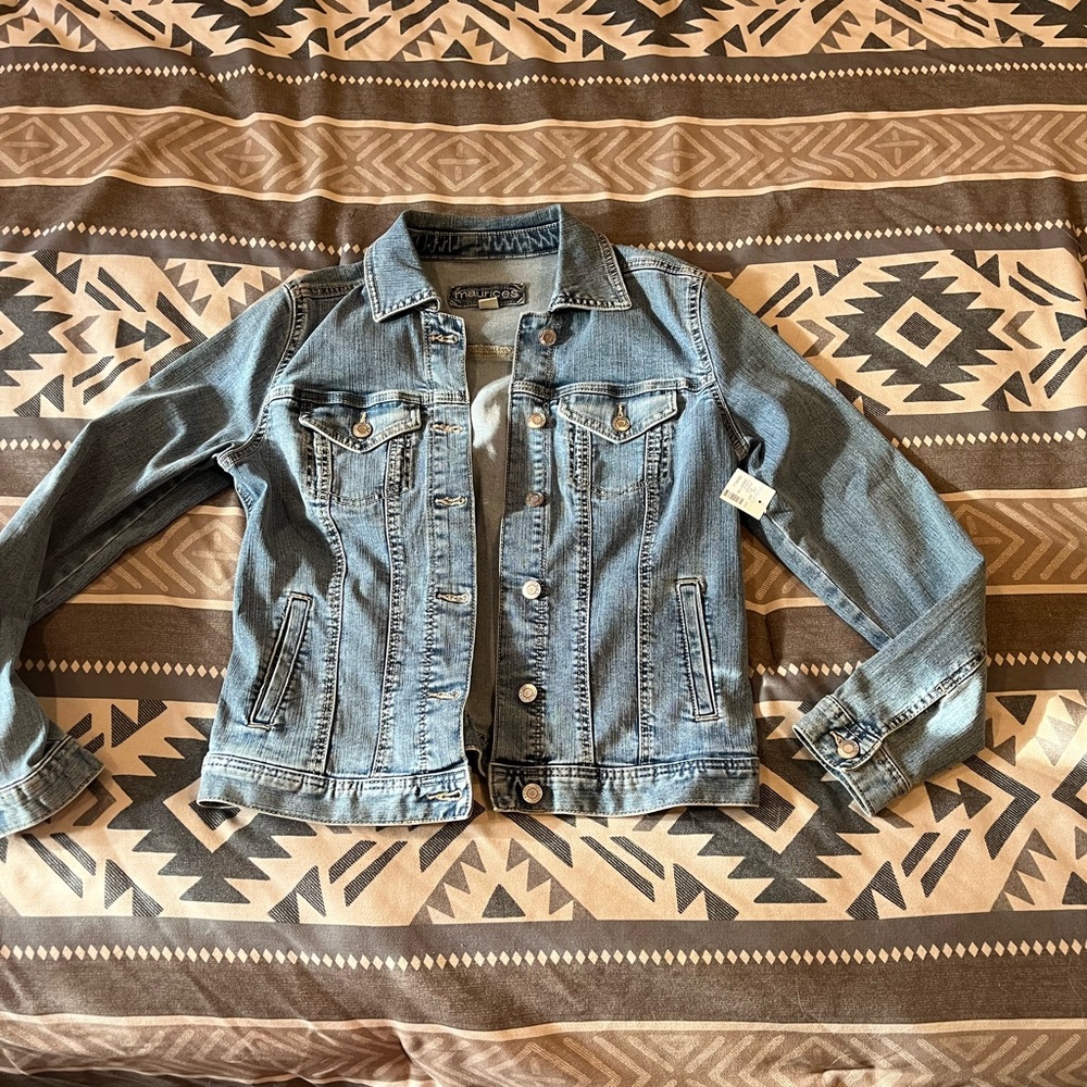 Maurices Denim Jacket NWOT